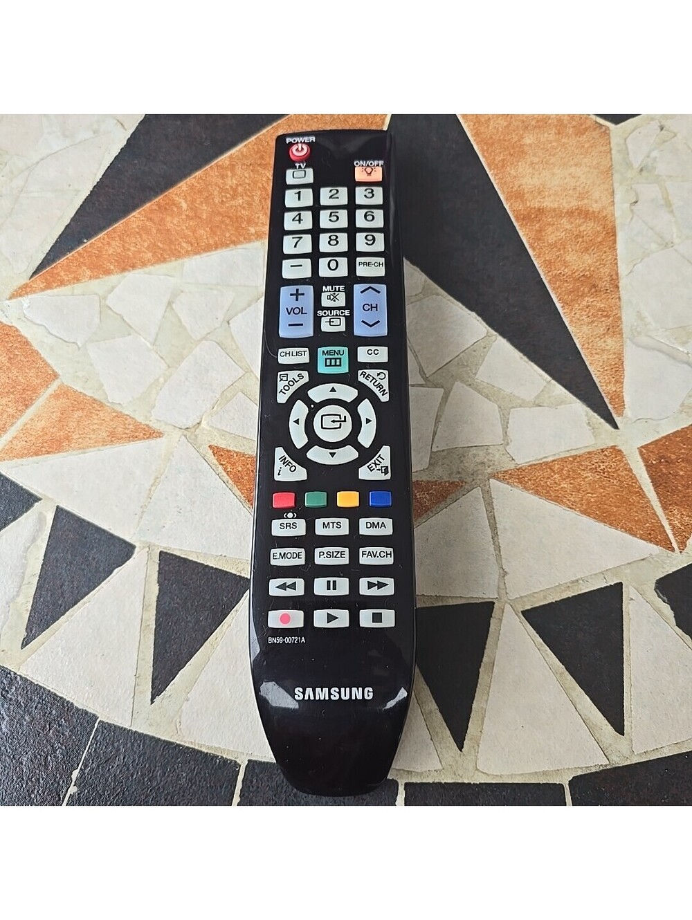 Samsung BN59-00721A Remote Control -Used